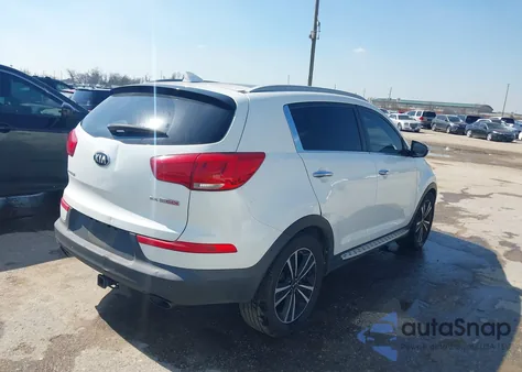 2016 Kia Sportage Sx z USA, uszkodzony, nr VIN KNDPC3A61G7804528